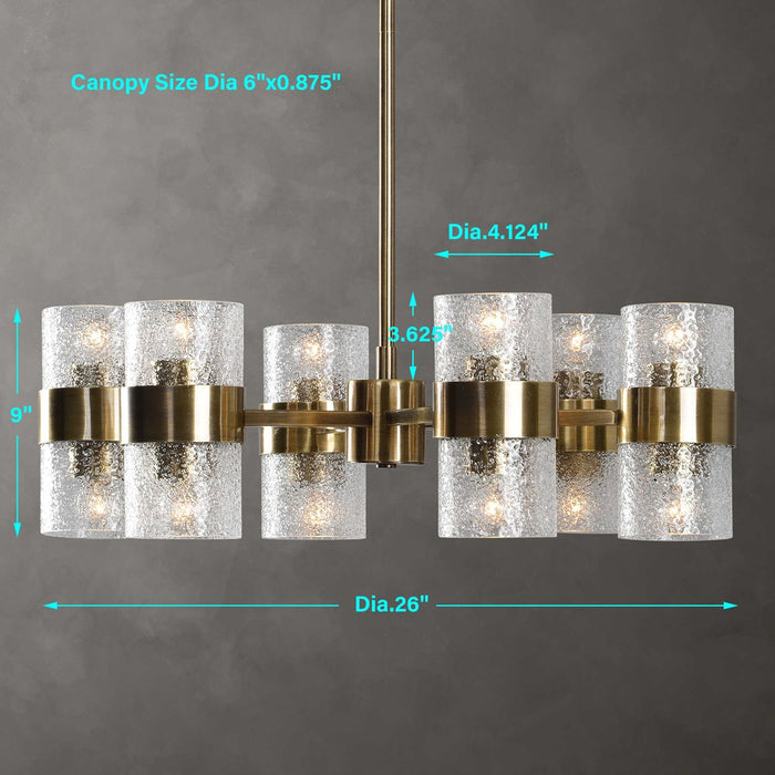 MARINOT, 12 LT CHANDELIER