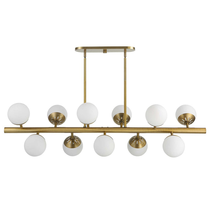 DROPLET, 11 LT LINEAR CHANDELIER