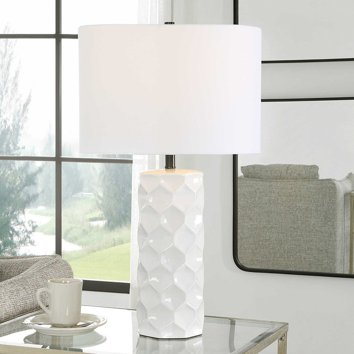 HONEYCOMB TABLE LAMP