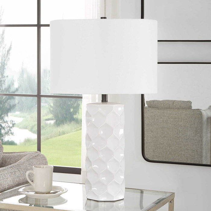 HONEYCOMB TABLE LAMP