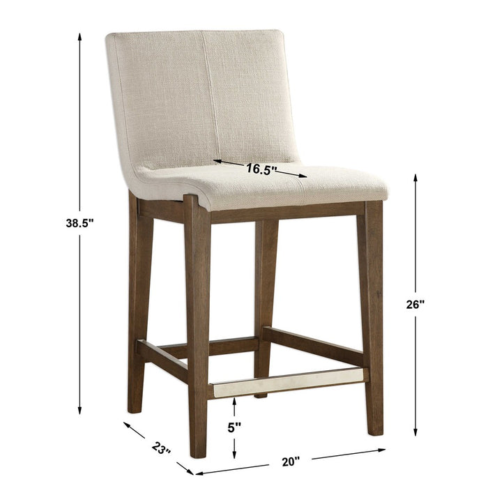 KLEMENS COUNTER STOOL, NATURAL