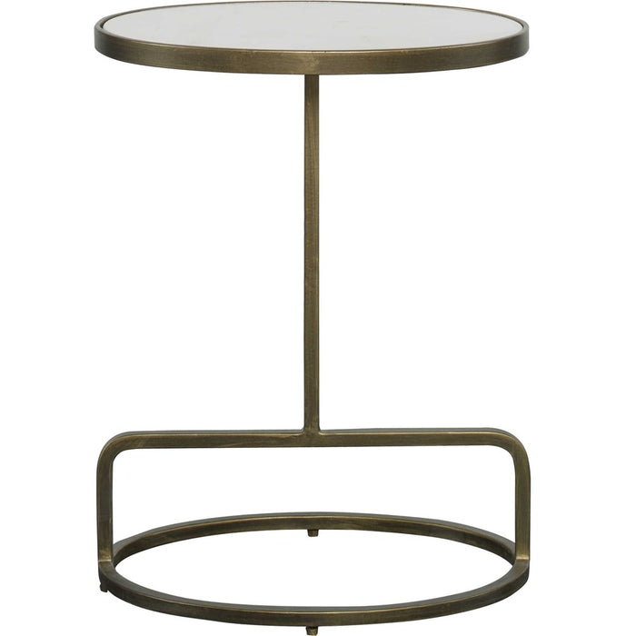 JESSENIA ACCENT TABLE, MARBLE