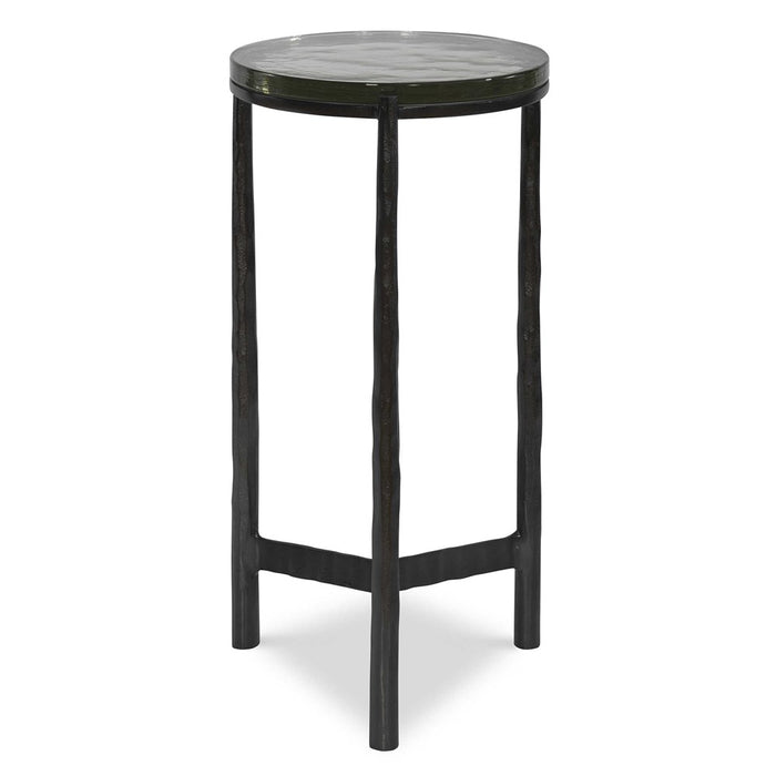 ETERNITY ACCENT TABLE, GUNMETAL