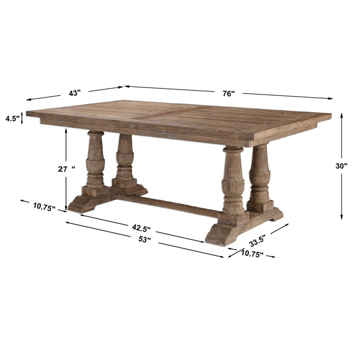 STRATFORD RECTANGLE DINING TABLE