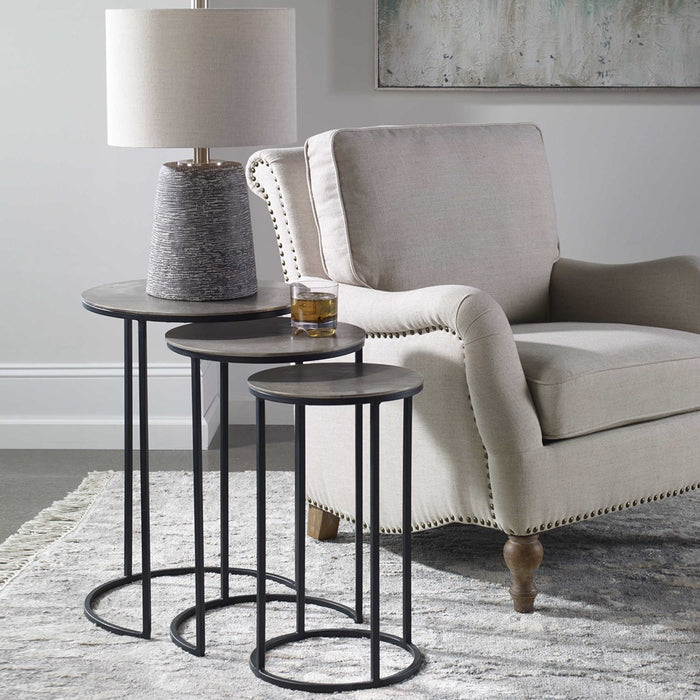 ERIK NESTING TABLES, S/3