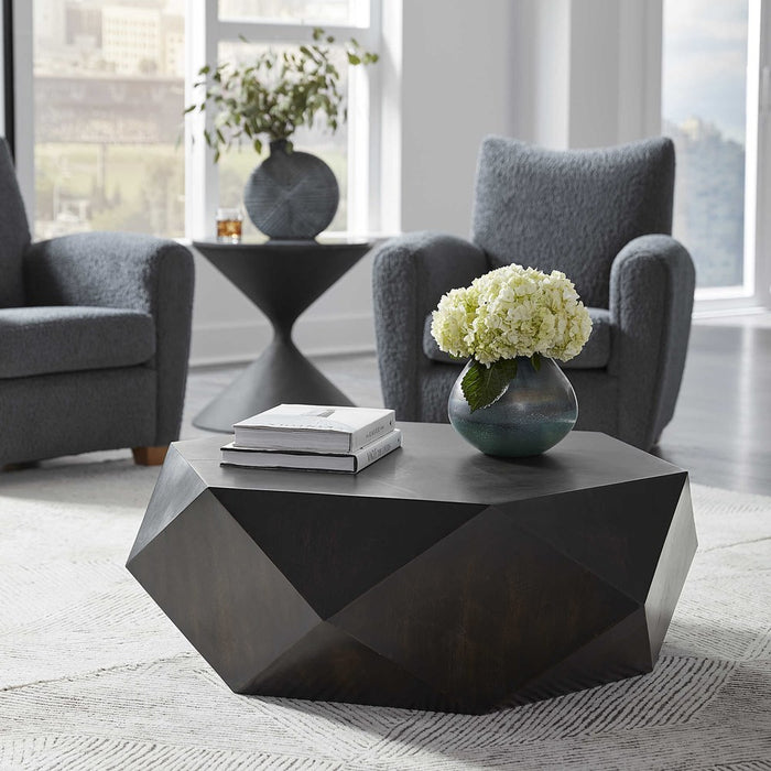 VOLKER SMALL COFFEE TABLE, BLACK