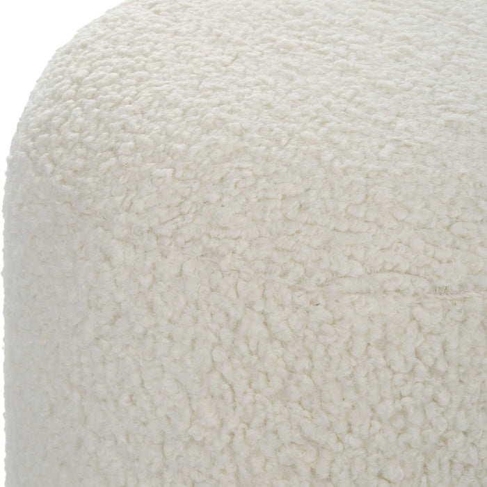 ARLES OTTOMAN, WHITE