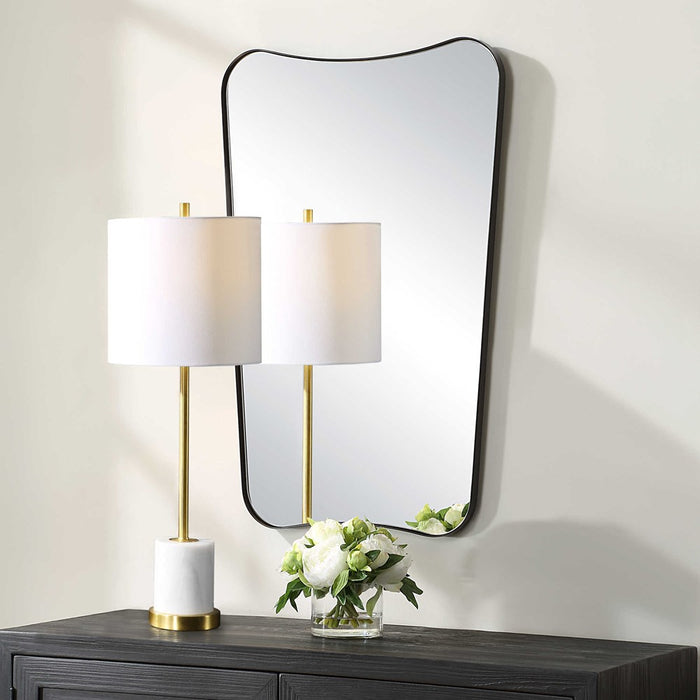 BELVOIR MIRROR, BLACK