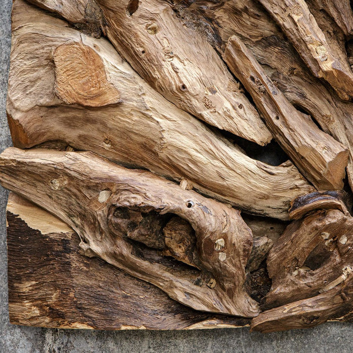 RIO WOOD WALL DECOR, NATURAL