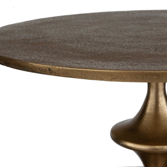 FLIGHT ACCENT TABLE, BRASS