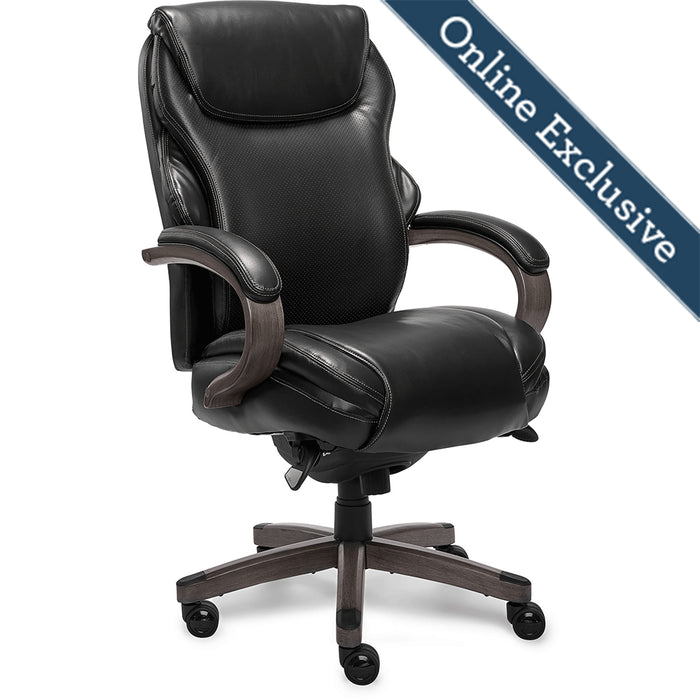 Hyland Executive Office Chair, Jet Black