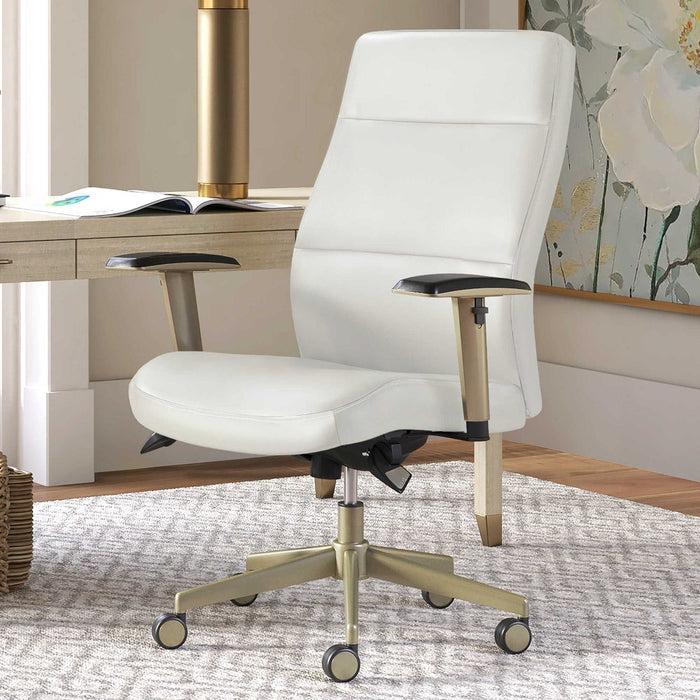 Baylor Executive Office Chair, White