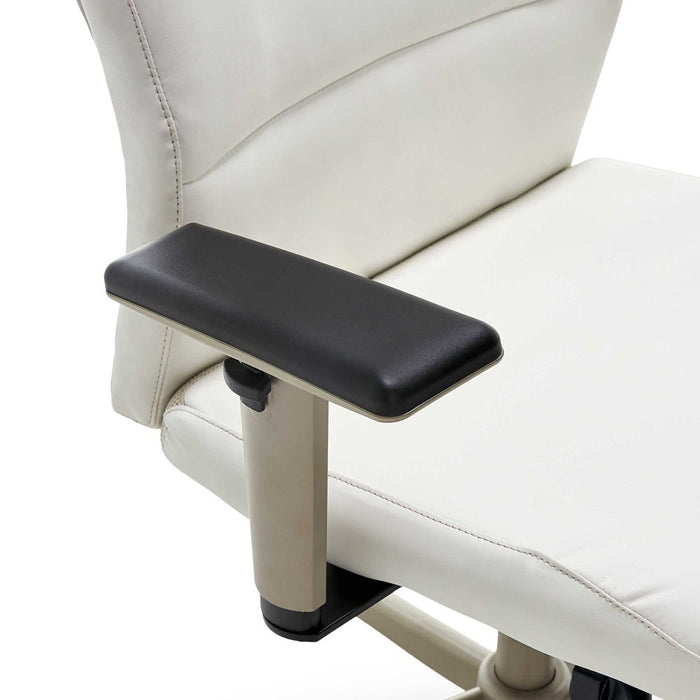 Baylor Executive Office Chair, White