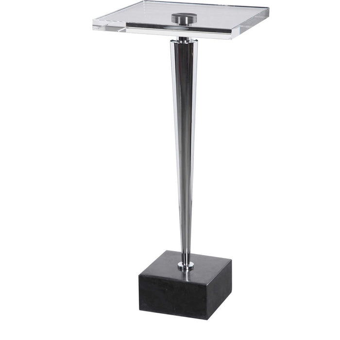 CAMPEIRO DRINK TABLE, NICKEL