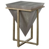 Bertrand Accent Table, Shagreen