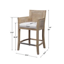 Encore Counter Stool, Natural