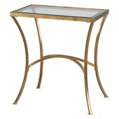 Alayna End Table, Gold