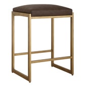 Atticus Counter Stool, Gold