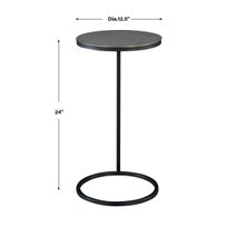 Brunei Accent Table, Nickel