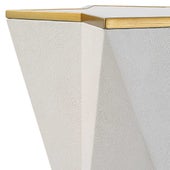 Capella Accent Table, White