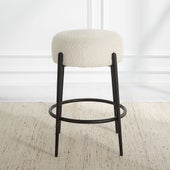 Arles Counter Stool, Black