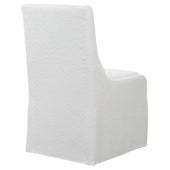 Coley Armless Chair, White