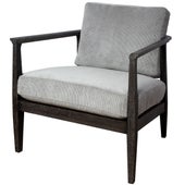 Brunei Accent Chair, Gray