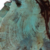 Bahati Wood Sculpture, Blue