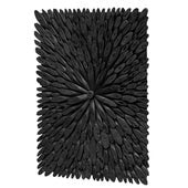 Bahama Wood Wall Decor, Black