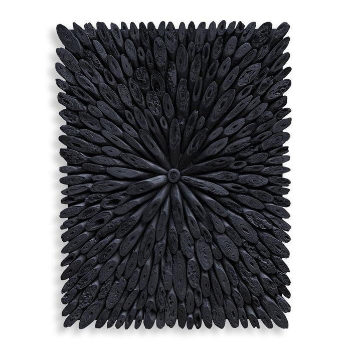 Bahama Wood Wall Decor, Black