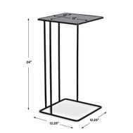 Cadmus Accent Table, Black