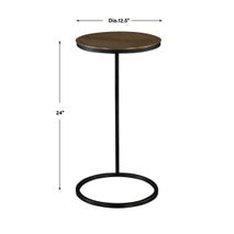 Brunei Accent Table, Gold