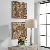 Channels Wood Wall Decor