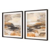 Cinnamon Shore Framed Prints, S/2