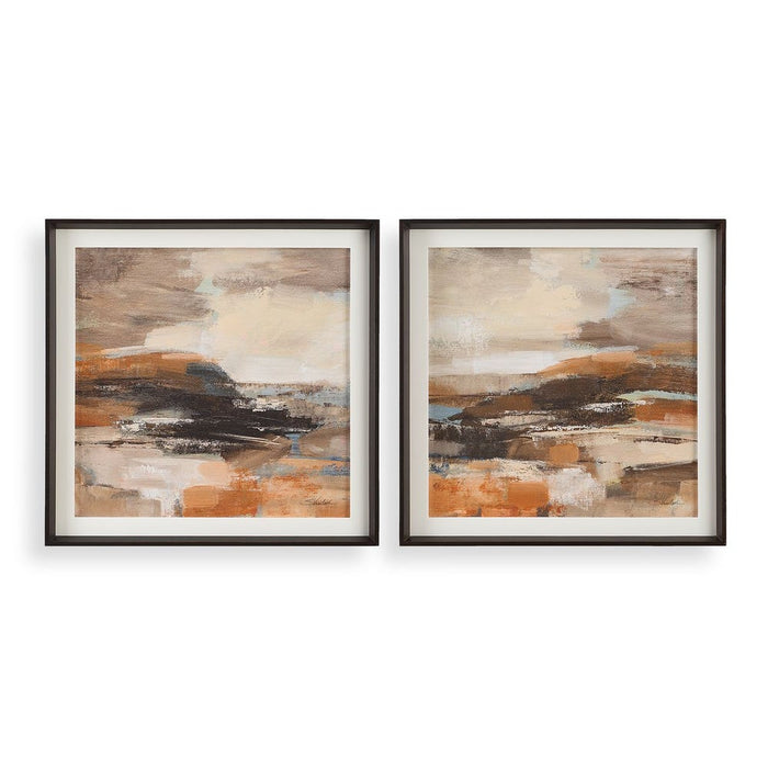 Cinnamon Shore Framed Prints, S/2