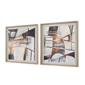 Vetrina Framed Prints, S/2