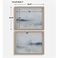 Breezy Vista Framed Prints, S/2