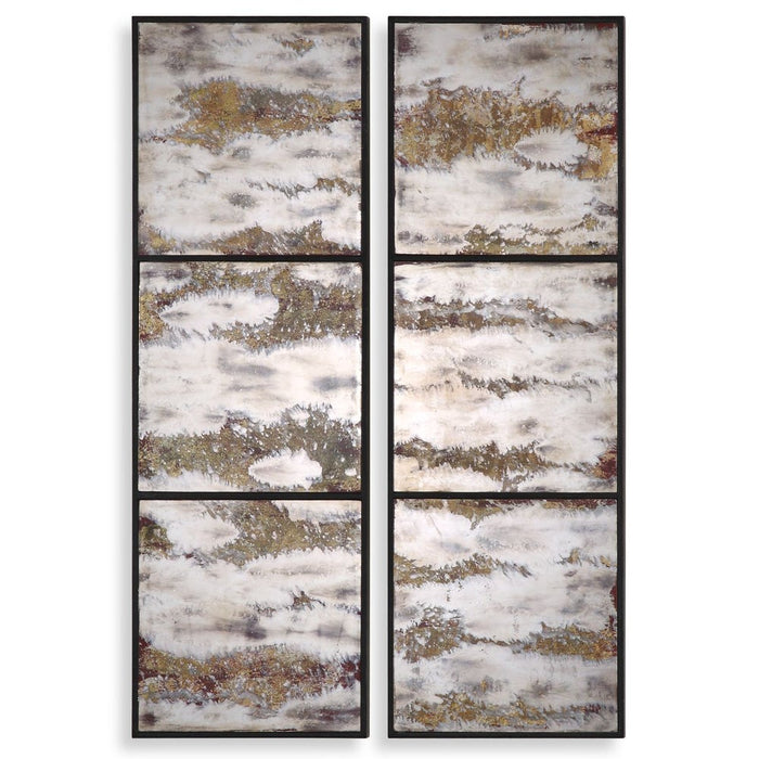 Rahila Mirrored Wall Panels, S/2