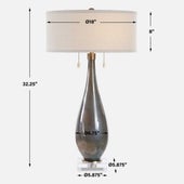 Cardoni Table Lamp, Smoke