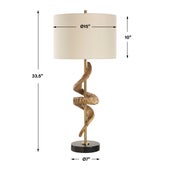 Rams Horn Table Lamp