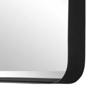 Crofton Large Mirror, Black