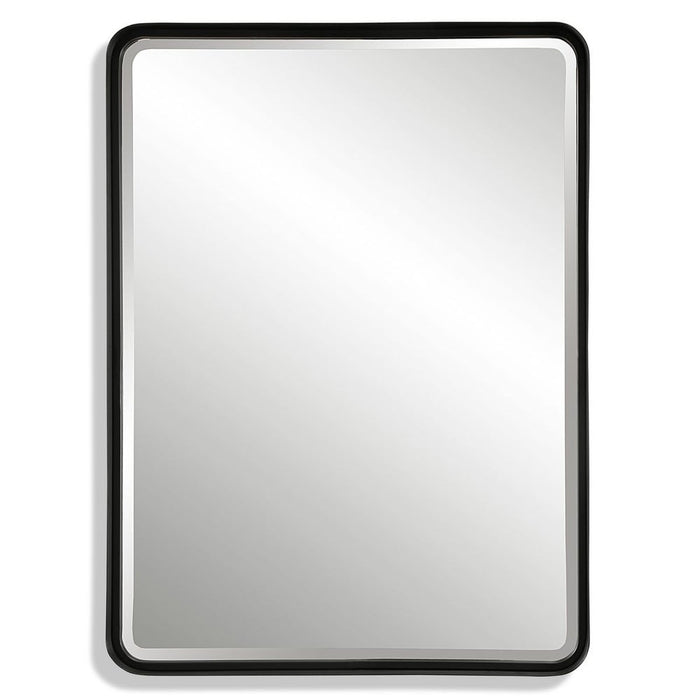 Crofton Large Mirror, Black