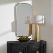 Taft Mirror, Brass