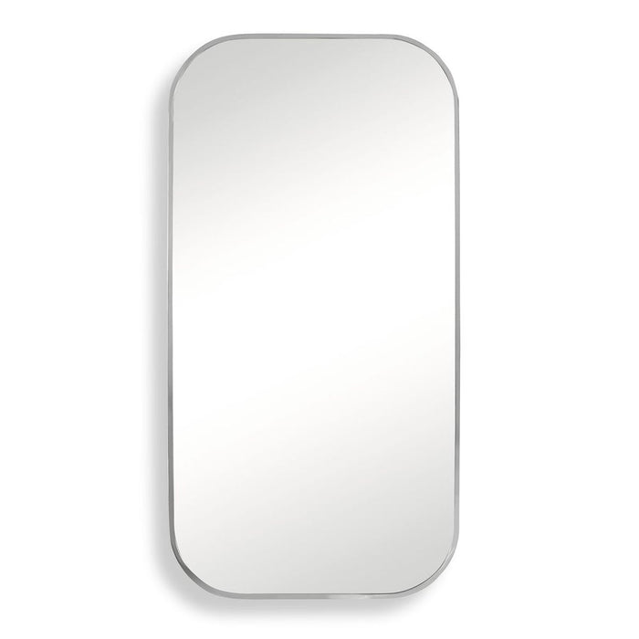 Taft Mirror, Polished Nickel