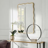 Aneta Mirror, Gold