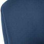 Brie Armless Chair, Sapphire, 2 Per Box, Priced Each