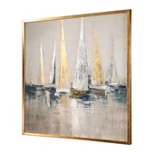 Regatta Hand Painted Canvas