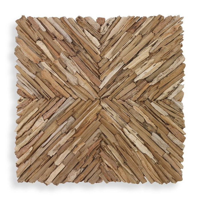 Outland Wood Wall Decor, Natural