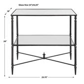 Henzler Lamp Table, Steel