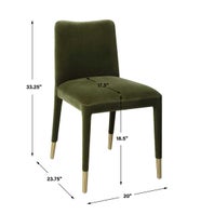 Conifer Dining Chair, Moss, 2 Per Box, Priced Each